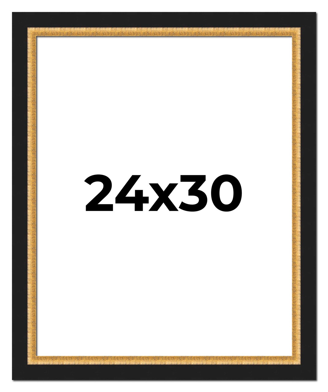 Embellished Brown Picture Frame - UV Acrylic, Foam Board Backing, Hanging Hardware